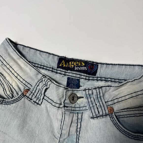 Y2K Angels Jeans Low Rise Cuffed Capris - Picture 5 of 5